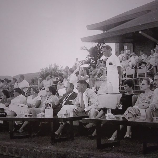 Stylish dresses and high heels for the ladies and suits for the men were de riguer for guests at the Tuason Memorial Cup on March 24, 1957.