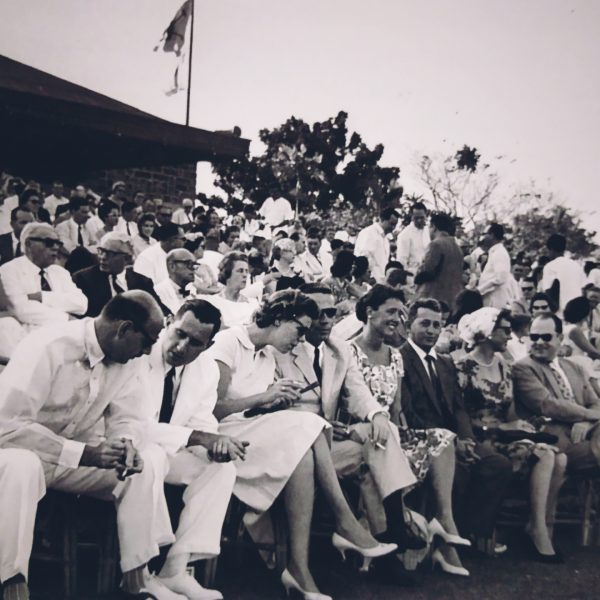 For the Zobel Cup on March 6, 1960, the men came in suits or barong, and the women in stylish dresses and stiletto heels.