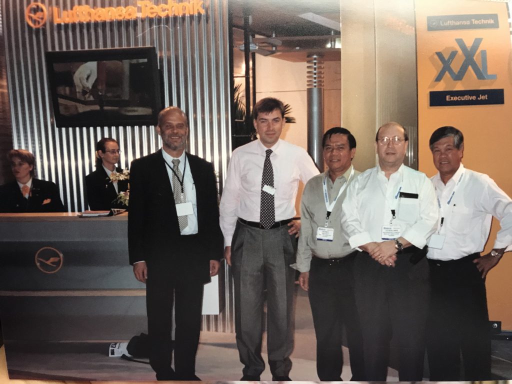 Lufthansa Technic Singapore visit, 1999