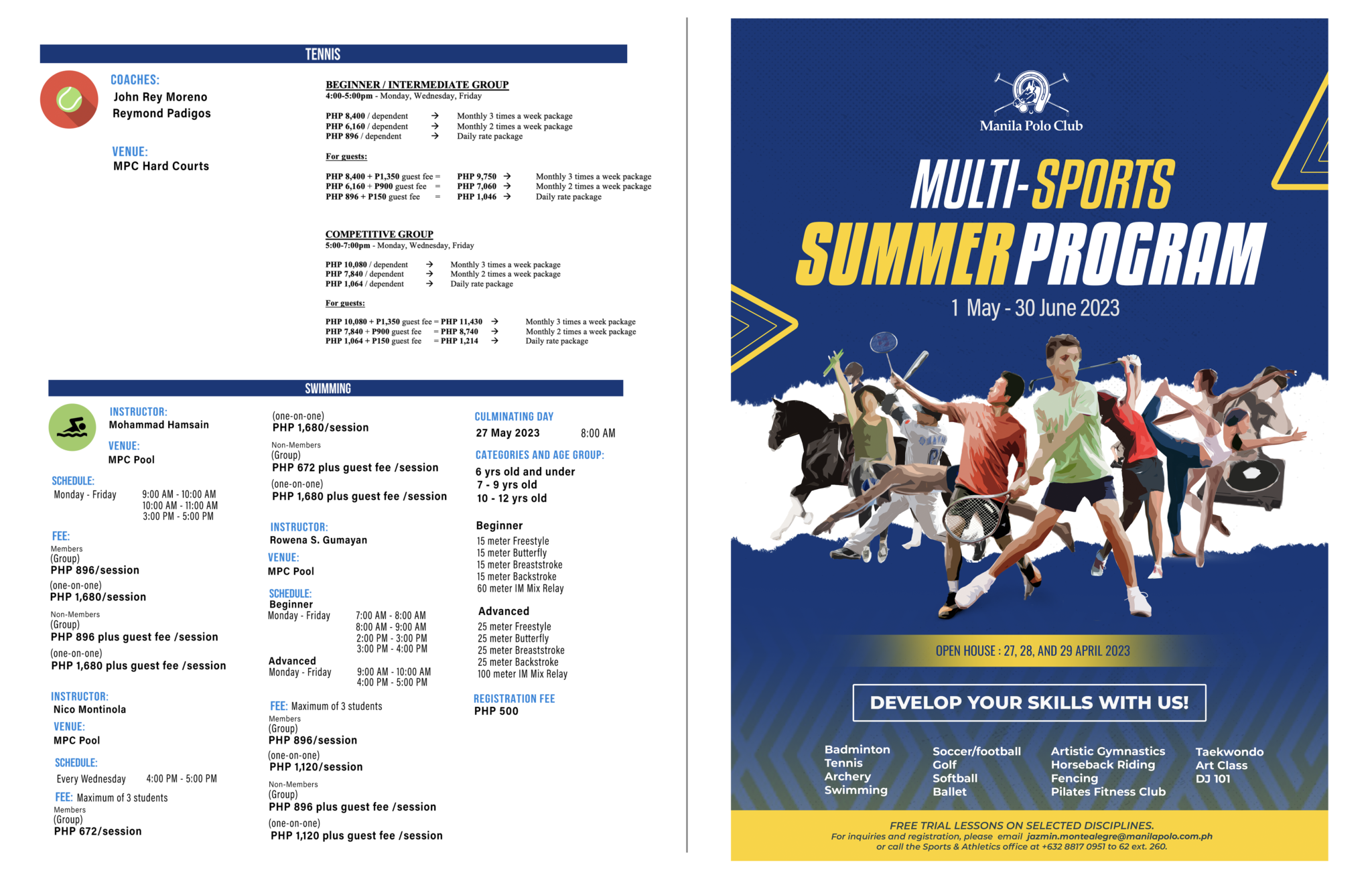 MultiSports Summer Program